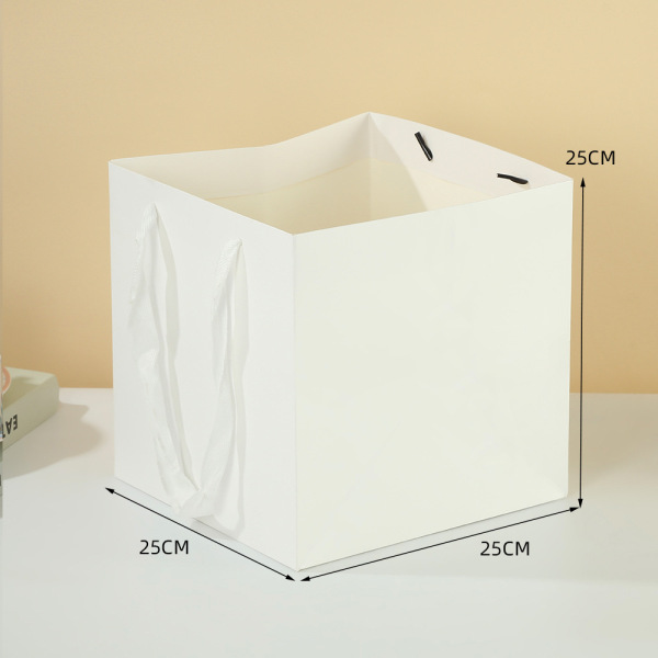 Gift Carry Bag | White Card Bag Gift Carry Bag | White Card Bag